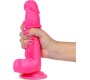 Liketrue Slidy Realistic Dildo Dual Layer Retractable and Adjustable 8
