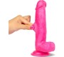 Liketrue Slidy Realistic Dildo Dual Layer Retractable and Adjustable 8