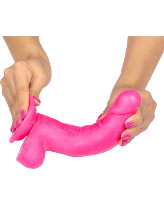 Liketrue Slidy Realistic Dildo Dual Layer Retractable and Adjustable 8
