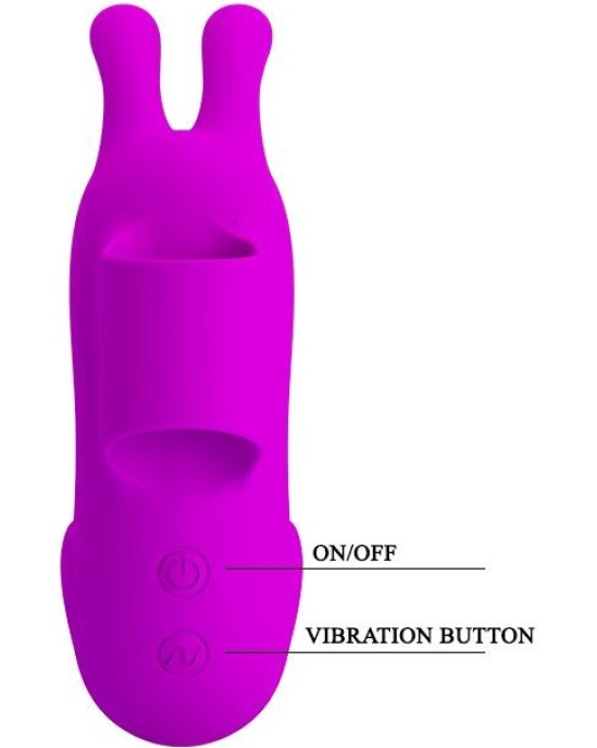 Prettylove Finger Bunny Sleeve USB Silicone