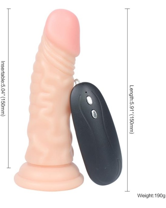 Fetiša Fantāzija Series 9" ar tukšu vidu STRAP-ON 22.9 cm miesas krāsas