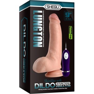 Shequ Realistic Vibe Remote Control Duke Lungton 22.5 cm
