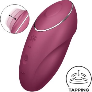Satisfyer Tap and Climax 1 Vibrator and tapping  Red