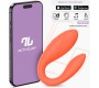 Intoyou App Series Couple Toy with App Flexible Silicone Salmon