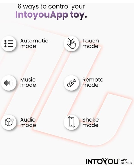 Intoyou App Series Couple Toy with App Flexible Silicone Salmon