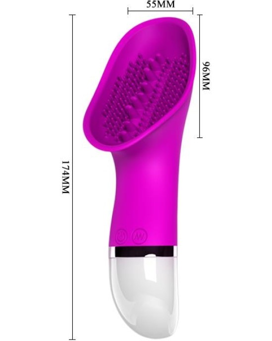 Prettylove Cl?toris Stimulator Claude Pink