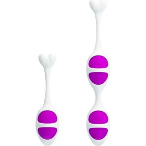 Prettylove Pretty Love Oval Shaped Kegel Balls Purple