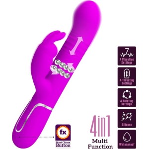 Prettylove Coale Thrusting and Rotating Rabbit Vibrator USB