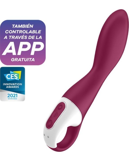 Satisfyer Heated Thrill Heat Effect Vibe Satisfyer Connect APP