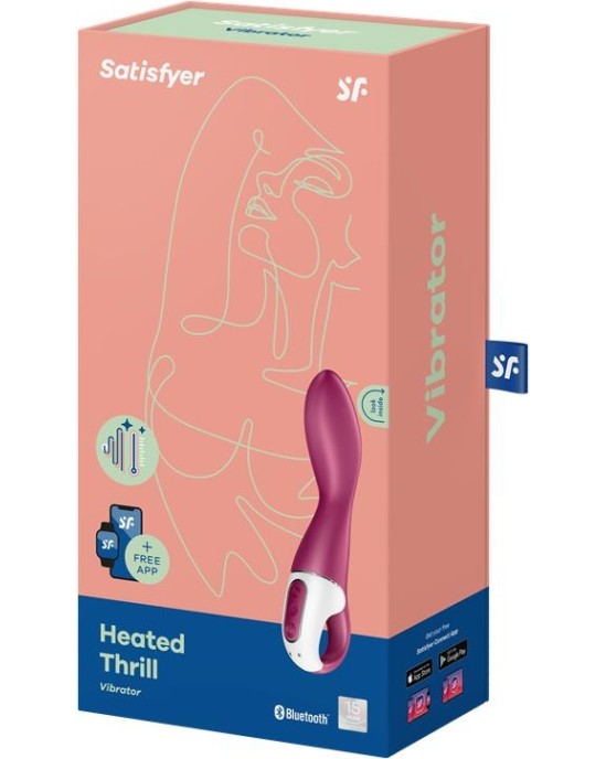 Satisfyer Heated Thrill Heat Effect Vibe Satisfyer Connect APP
