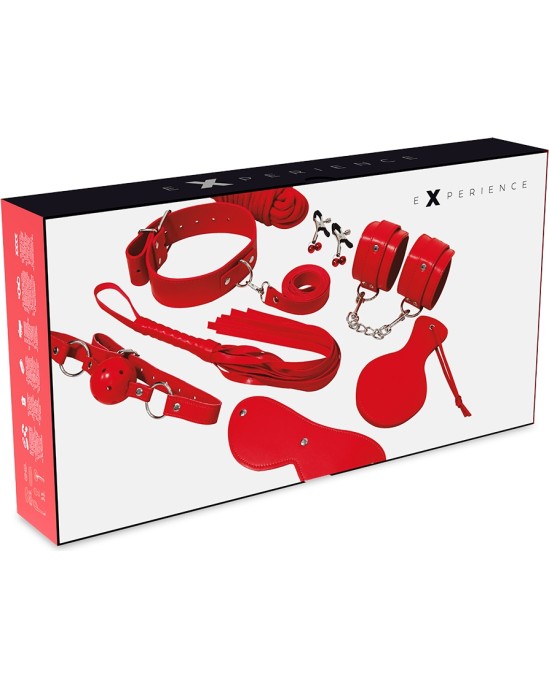Experience BDSM FETISH KIT RED SERIES