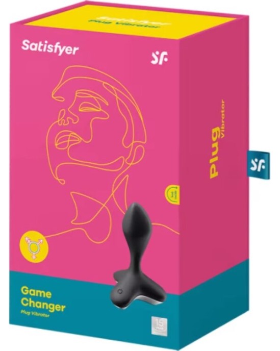 Satisfyer Plugs SATISFYER - GAME CHANGER PLUG VIBRATOR PINK