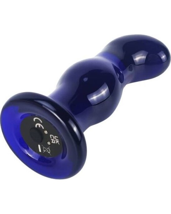 Toyjoy THE GLEAMING VIBRATING GLAS BUTTPLUG