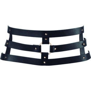 Bijoux Maze BIJOUX - INDISCRETS MAZE BELT WITH STRAP BLACK
