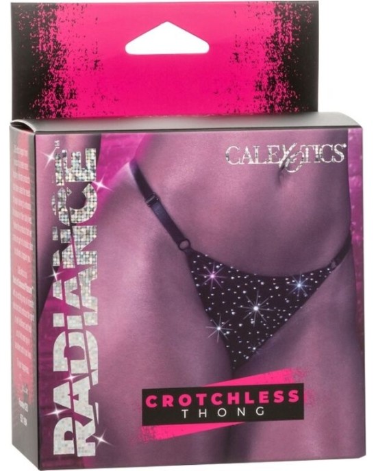 Calexotics RADIANCE CROTCHLESS THONG RHINE