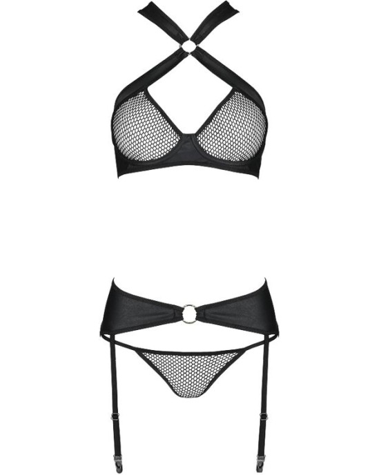 Passion Woman Sets PASSION - AMANDA ECOLOGICAL LEATHER SET S/M