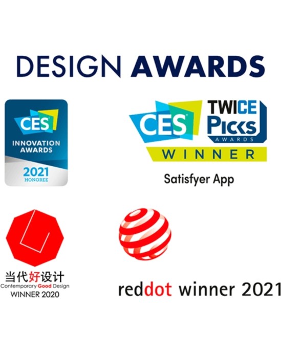 Satisfyer Connect SATISFYER - DOUBLE FUN PARTNER VIBRATOR PURPLE