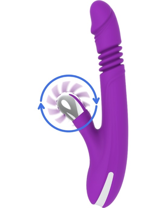 Fun Function Vibrators ar klitora stimulātoru