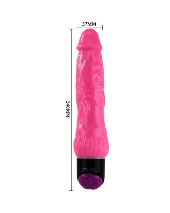 Baile Vibrators COLORFUL SEX REALISTIC VIBRATOR violets 24 CM