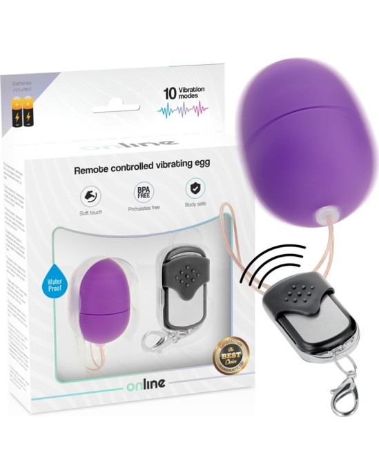 Online REMOTE CONTROL VIBRATING EGG S LILAC