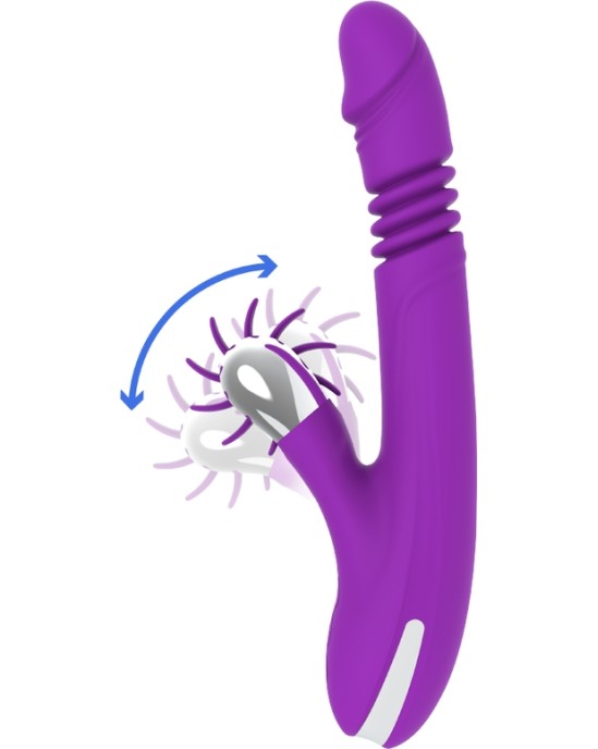 Fun Function Vibrators ar klitora stimulātoru