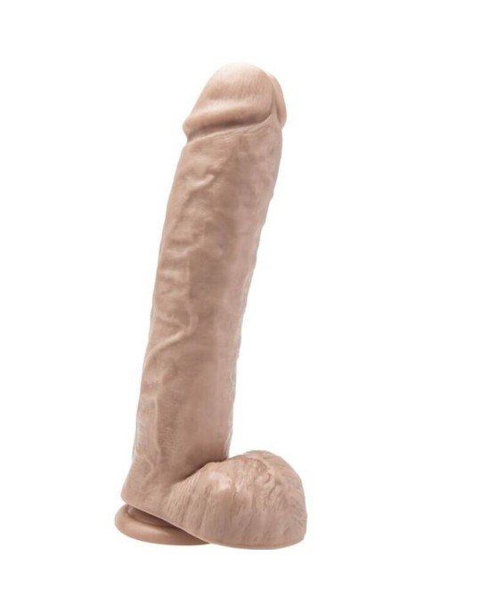 Get Real Dildo ar sēkliniekiem 28 CM