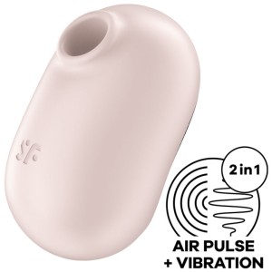 Satisfyer Air Pulse PRO GAISA PULSU STIMULATORS AR VIBRĀCIJU — BĒŠS