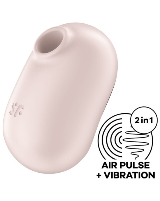 Satisfyer Air Pulse PRO GAISA PULSU STIMULATORS AR VIBRĀCIJU — BĒŠS