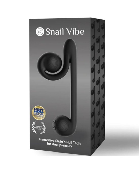 Snail Vibe Vibrators melns