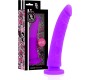 Deltaclub Strap-on biksītes ar silikona Dildo violets 17 X 3 CM