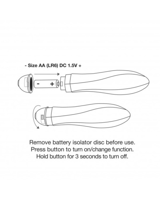 Rocks-Off TWISTER VIBRATOR 10 MODES