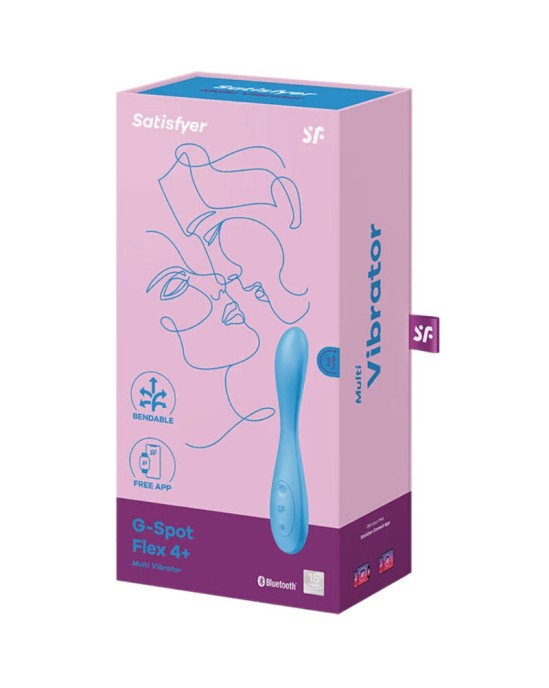 Satisfyer Stimulējošs vibrators — zils