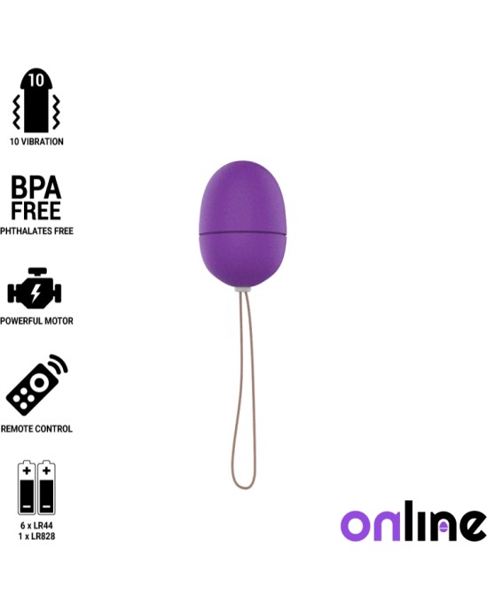 Online REMOTE CONTROL VIBRATING EGG S LILAC