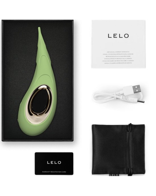 Lelo DOT CRUISE CLITORAL STIMULATOR PISTACHIO CREAM