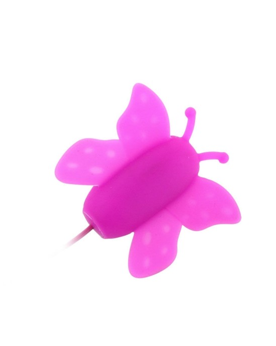 Baile Stimulating BAILE- CLIT STIMULATOR TORIS BUTTERFLY LOVE EGGS 12 SPEEDS LILAC REMOTE CONTROL