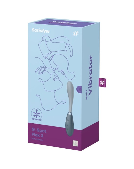 Satisfyer Stimulējošs vibrators - pelēks