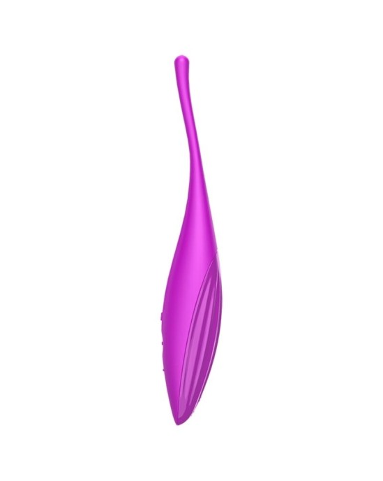 Satisfyer Connect SATISFYER TWIRLING JOY CLIT TIP VIBRATOR - FUCHSIA