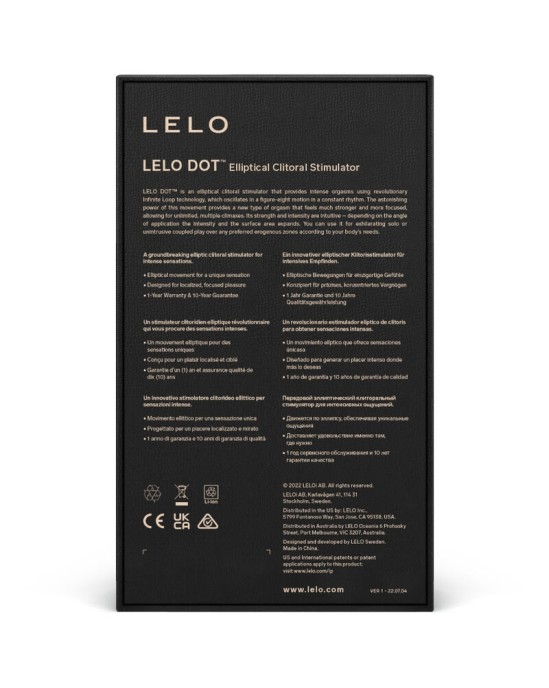 Lelo ТОЧЕЧНЫЙ СТИМУЛЯТОР КЛИТОРА - РОЗОВЫЙ