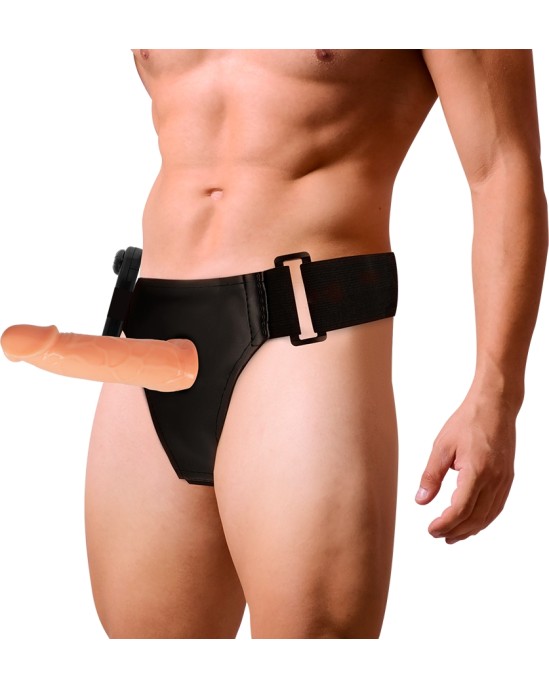 Harness Attraction WILLIAN HOLLOW RNES WITH VIBRATOR 17 X 4.5CM