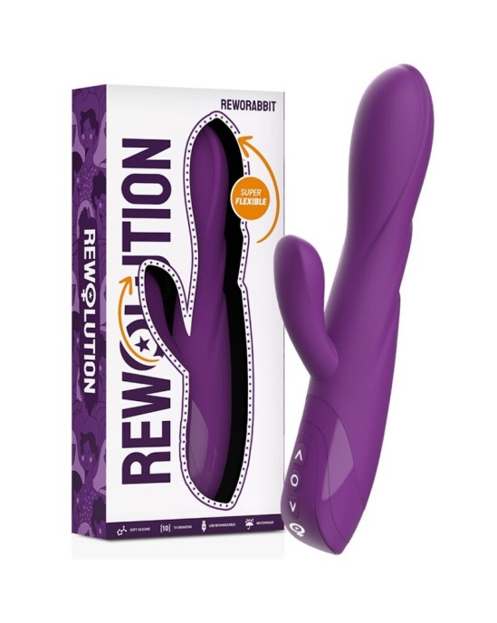 Rewolution Vibrators ar klitora stimulātoru