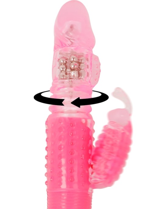 Ohmama Vibrators OHMAMA - ROTATING VIBRATOR WITH RABBIT