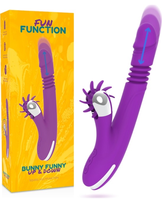 Fun Function Vibrators ar klitora stimulātoru