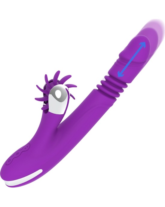 Fun Function Vibrators ar klitora stimulātoru