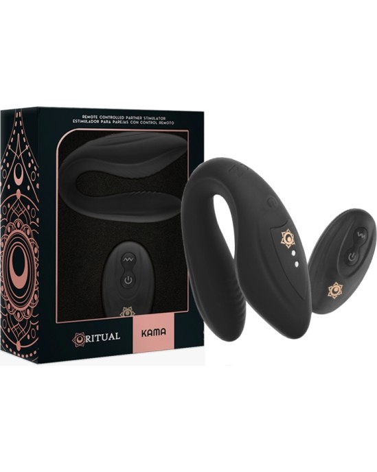 Rithual KAMA REMOTE COUPLES MASSAGER BLACK