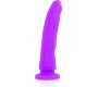 Deltaclub Strap-on biksītes ar silikona Dildo violets 17 X 3 CM