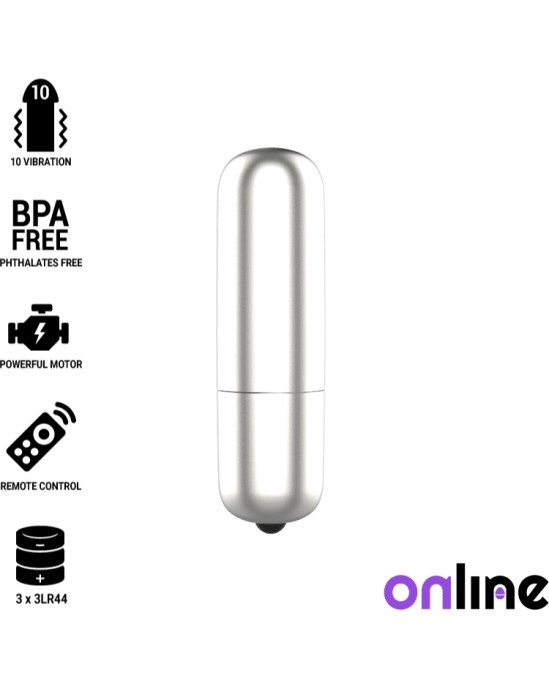 Online MINI SILVER VIBRATING BULLET