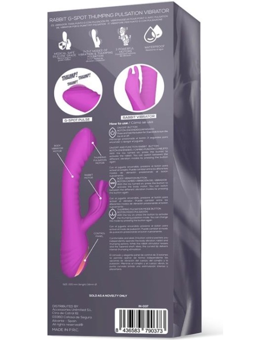 Intoyou Beat3 Vibe G-Spot Thumping Pulsation 3 Motors