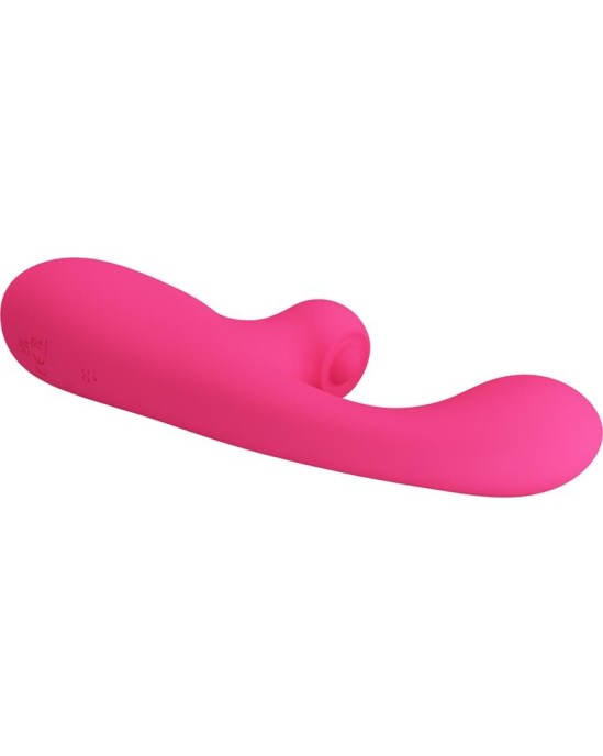 Prettylove Skylar Bunny Vibrator and Thumping  Pink