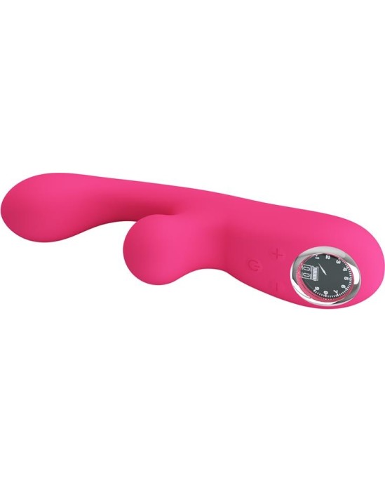 Prettylove Skylar Bunny Vibrator and Thumping  Pink