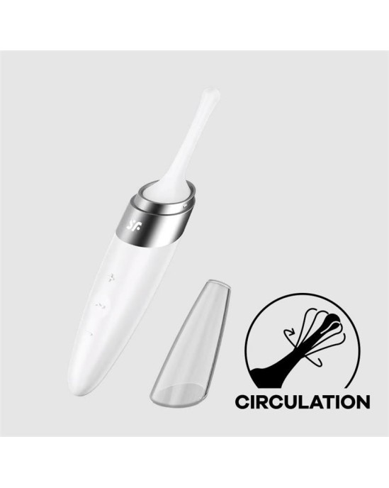 Satisfyer Twirling Delight Rotating Stimulator White
